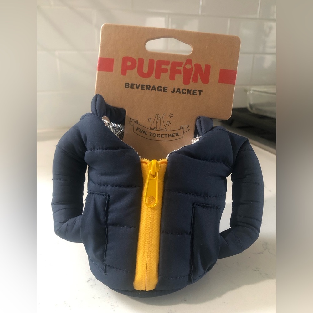 Puffin beverage jacket
